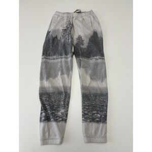 Women's Roots Canada All Over Print Forest Joggers Sweatpants Size XXS